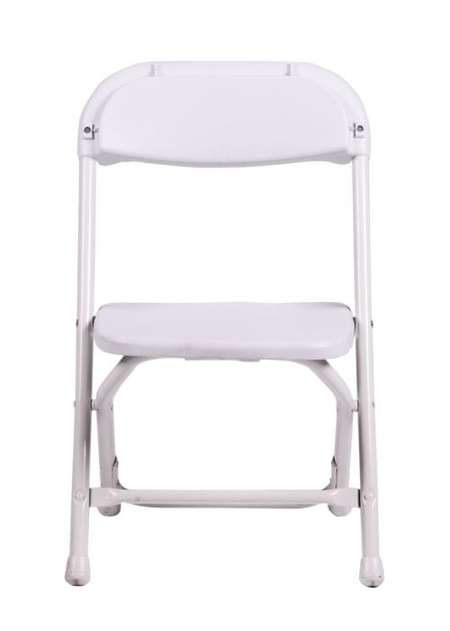 Rental | child size white folding chair