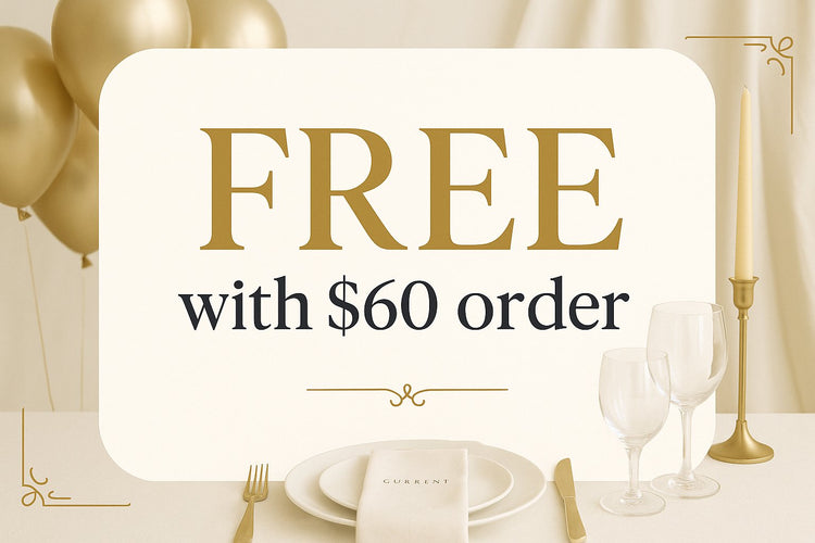 Free with orders over $60