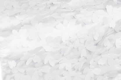 Rental | white flower petal table runner 13×106