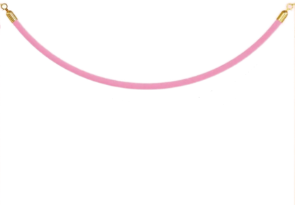 Rental | pink velvet rope for stanchion