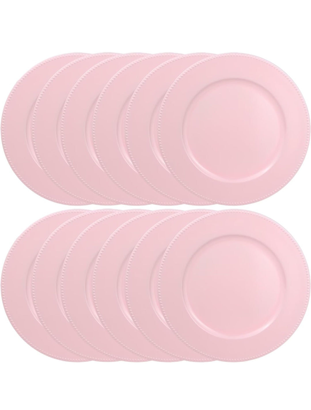 Rental | 13" pink charger plate