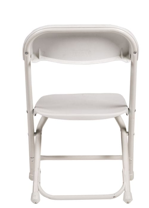 Rental | child size white folding chair