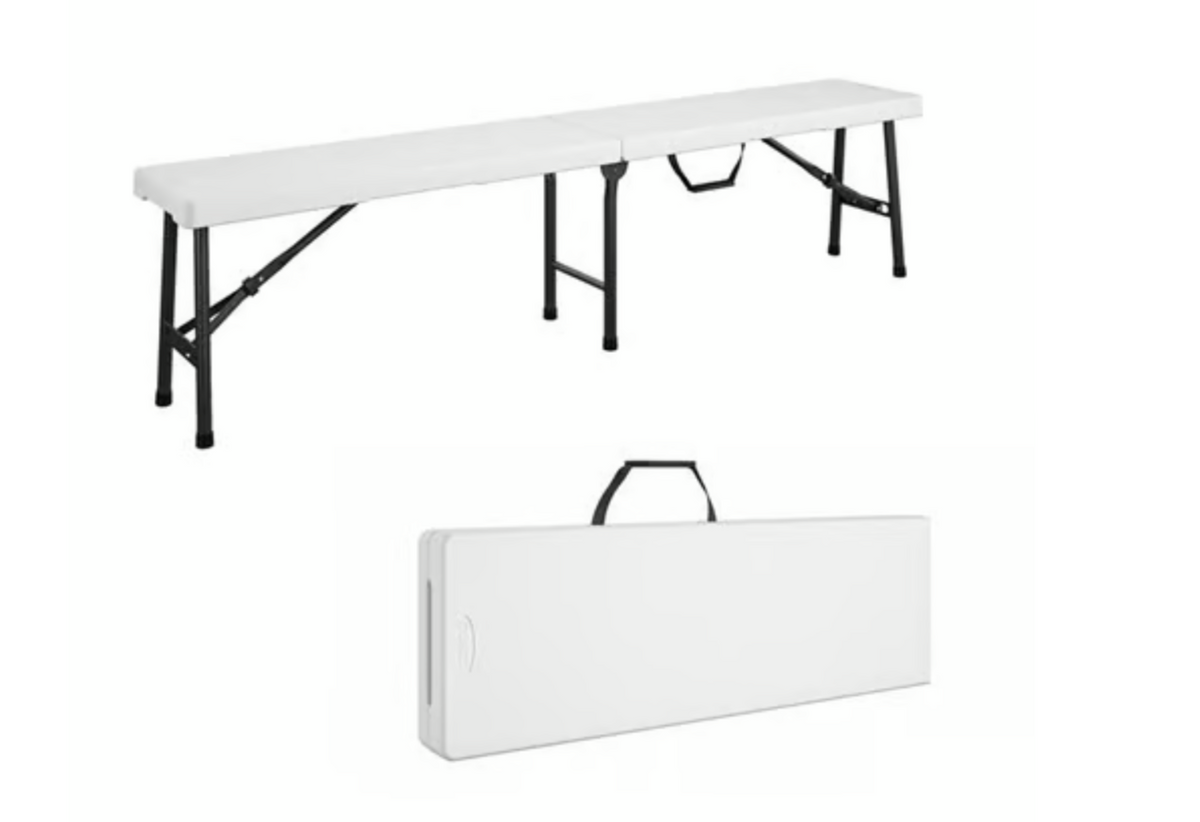Rental | 6ft plastic bench