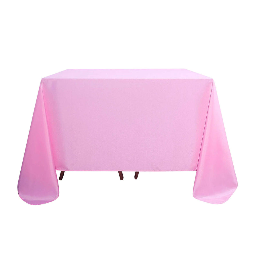 Rental | pink square overlay/table cloth 90x90